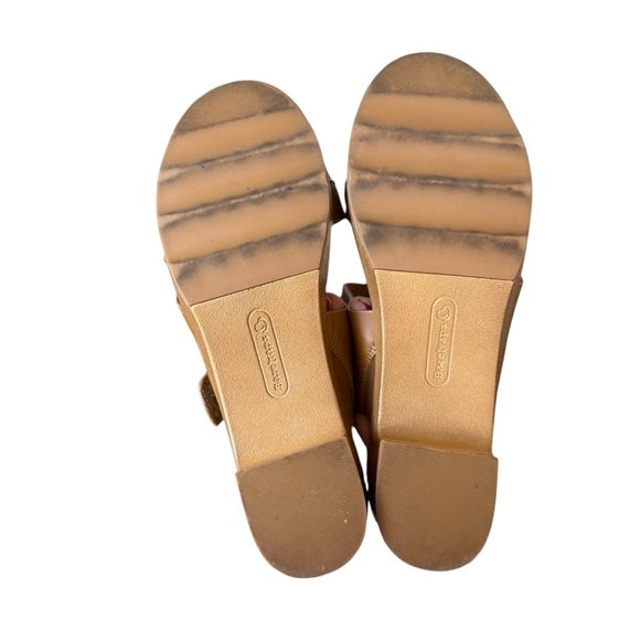 Baretraps Gigi Brown Slip On Platform Sandals Size 8M Neutral Timeless Casual - Picture 8 of 8